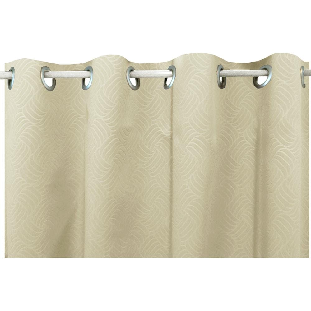 HLS KIARA UV EYELET CURTAIN 130X280CM CREAM
