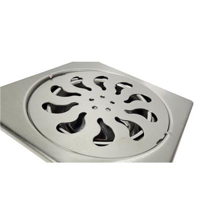 MECO STAINLESS STEEL DRAINER 0.8MM MS107-8 15CM