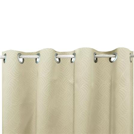 HLS KIARA UV EYELET CURTAIN 130X220 CR