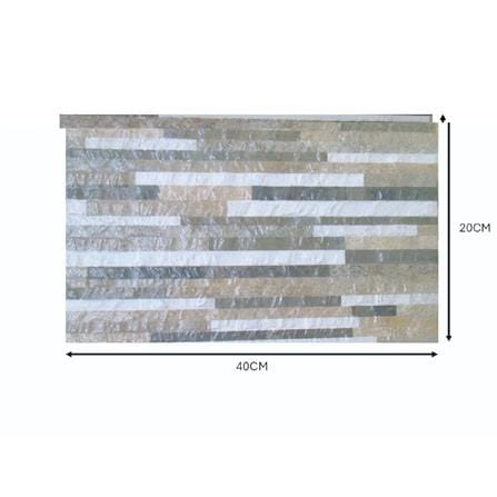 CITIGRES WALLTILE 20X40CM LEDGE STONE GREY MIX 1.0M2