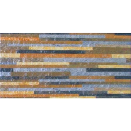 CITIGRES WALLTILE 20X40CM LEDGE STONE BROWM MIX 1.0M2
