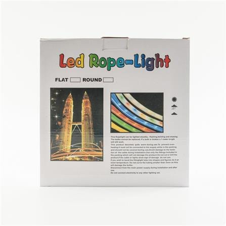 STAR CIRCULAR FLUORESCENT LED-ROPE LIGHT 10M_MULTICOLOUR
