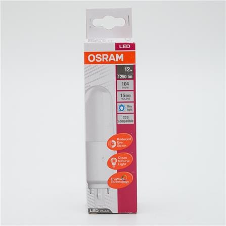 OSRAM LED BULB G24D 12W/865 DAY LIGHT 12W