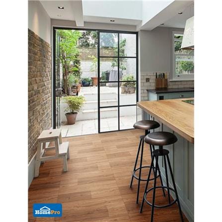 TARA FLOORTILE 60X60CM RUSTIC WOOD BROWN 1.44M2