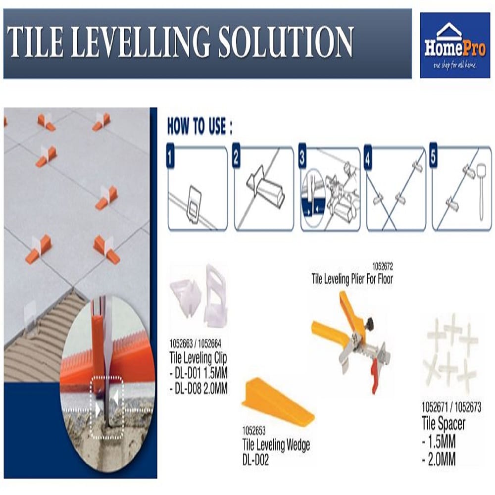FLOOR TILE LEVELING PLIER TARA DL-D03F