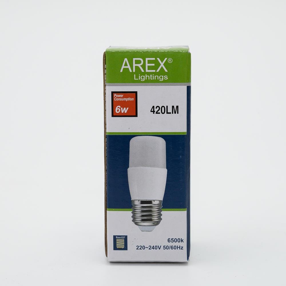 AREX LED BULB T35 6W DL E27 LEDT356D27