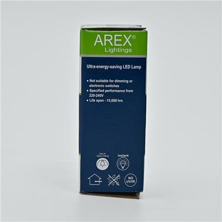 LED BULB T35 6W DAYLIGHT E14 LEDT356D14 AREX