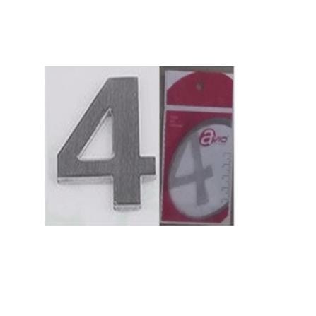 AVIO NUMBERING 75MM #4 STAINLESS STEEL 201
