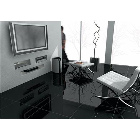 HARMONI FLOORTILE 60X60 NEW SUPER BLACK 1.44M2