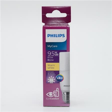 PHILIPS MYCARE LED STICK E27 3000K WARM WHITE 9.5W