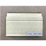 ROSEROSA VINYLTILE SKIRTING PVC MAPLE 70MM 8FT