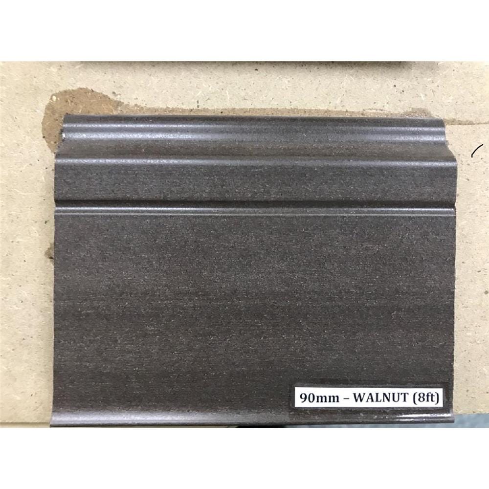 ROSEROSA VINYLTILE SKIRTING PVC MAPLE 90MM 8 FEET