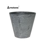 ARTSTONE CLAIRE POT D17 H15 GREY