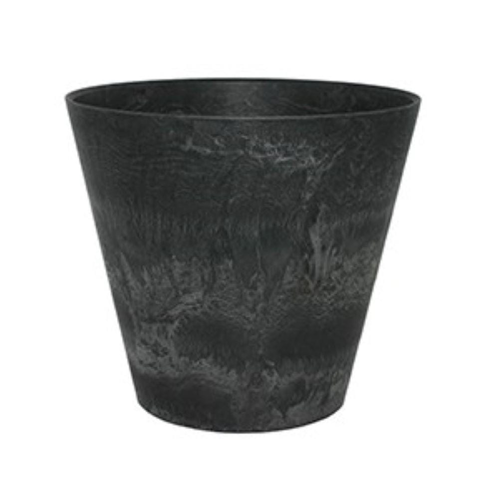 ARTSTONE CLAIRE POT D22 H20 BLK