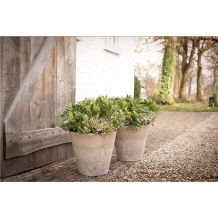 ARTSTONE CLAIRE POT D22 H20 BLK