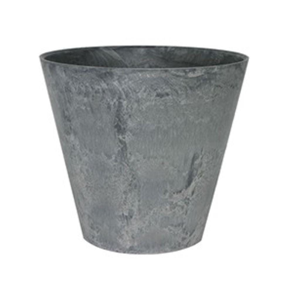 ARTSTONE CLAIRE POT D22 H20 GREY