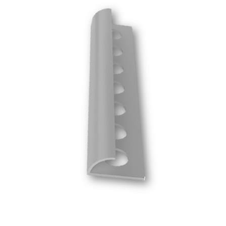 WINSHEN CORNERTRIM PVC 12MM LT21 GREY 2.45M