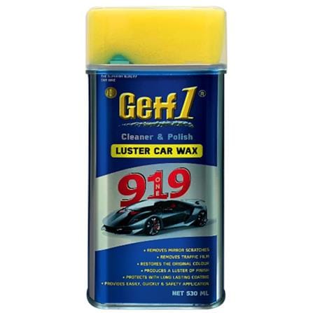 GETF 1 919 LUSTER CAR WAX  530ML (CAR CLEANING)