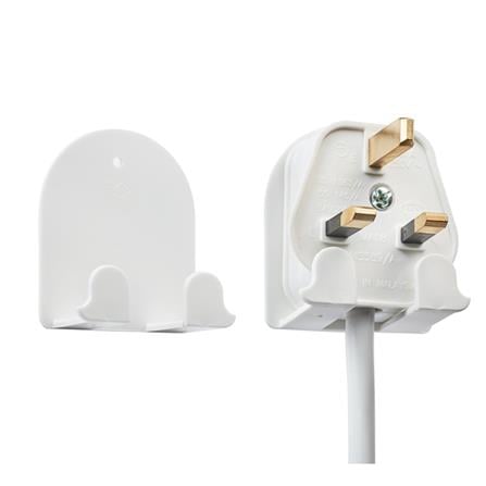 SELAMAT ADHESIVE PLUG HOLDER 2'S PH-100 WHITE