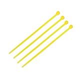 ELECKTA CABLE TIES 4 Inch 2.5 Millimeter YELLOW (2.5 LINE)