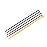 ELECKTA CABLE TIES 8 Inch 3.6 Millimeter MULTI COLORED (100LINE)