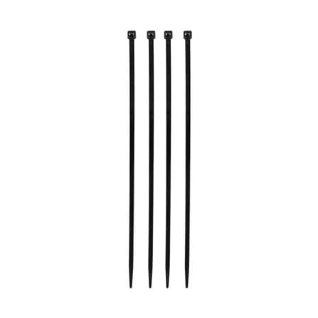 ELECKTA CABLE TIES 8Inch 3.6 Millimeter BLACK (100 LINE)