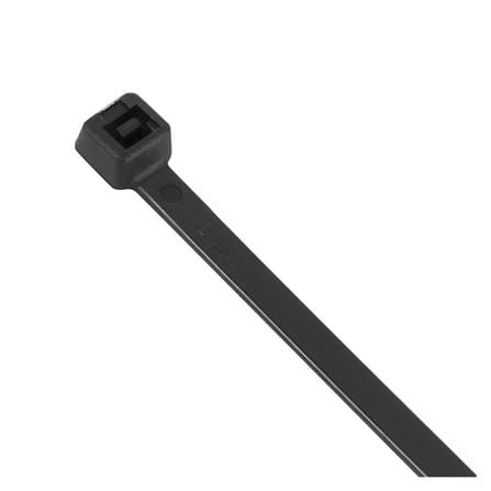 ELECKTA CABLE TIES 8Inch 3.6 Millimeter BLACK (100 LINE)
