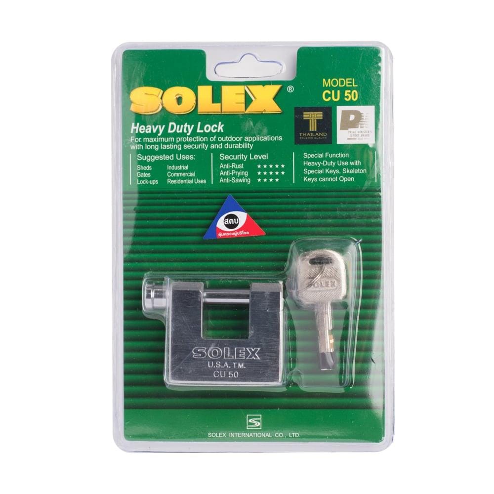 PADLOCK SOLEX CU-50 50MM