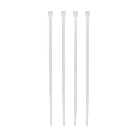 CABLE TIES ELEKTRA 8 Inch 3.6 Millimeter WHITE (100 LINE)