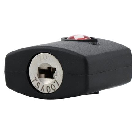 PADLOCK SOLEX TSA K25 27MM BLACK