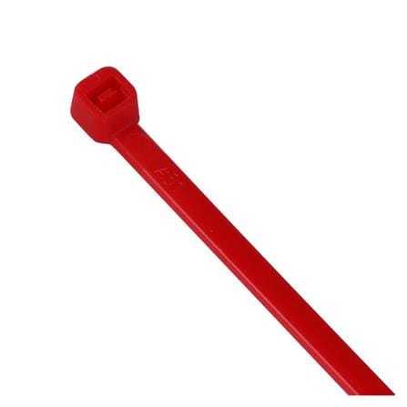 ELECKTA CABLE TIES 6 Inch 3.6 Millimeter RED (100 LINE)