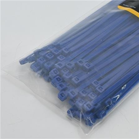 ELECKTA CABLE TIES 8 Inch 3.6 Millimeter BLUE (100 LINE)