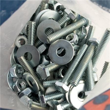 HEX BOLT SET BY TORA 1/4"X1-1/2"