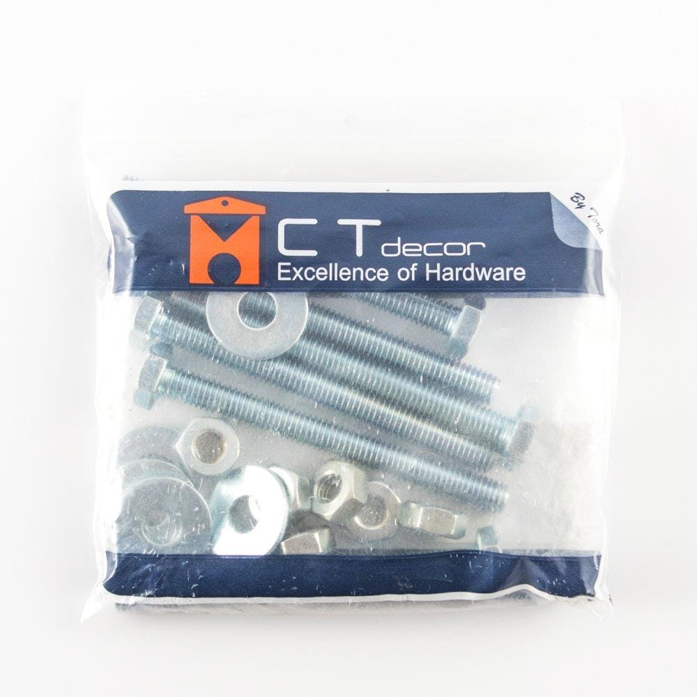 HEX BOLT SET BY TORA 3/8"X4"