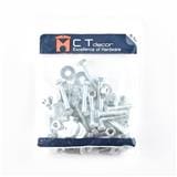 HEX BOLT SET BY TORA 5/16"X1-1/2"