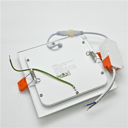 FSL DOWNLIGHT PANEL LED 4" 12W DAYLIGHT WHITE SQUARE