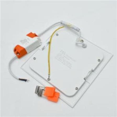 FSL DOWNLIGHT PANEL LED 4" 12W WARM WHITE 3000K WHITE SQUARE