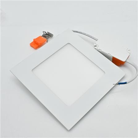 FSL DOWNLIGHT 4" 12W PANEL (SQ) WHITE SQUARE WARM WHITE 3000K