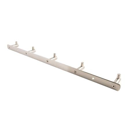TOWEL RACK WITH 5-HOOK MOYA LJ-2501 STAINLESS