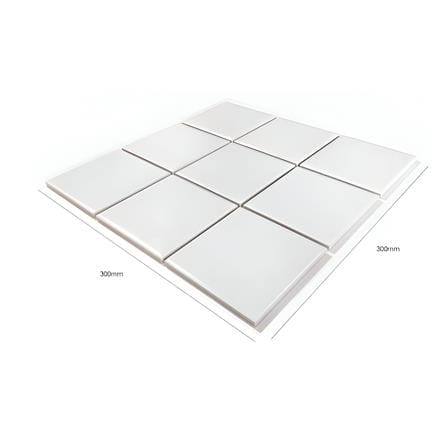 GNG MOSAIC 30X30CM SOHO WHITE