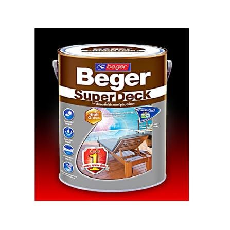 BEGER SUPERDECK 3.785L MAHAGONY G-8809
