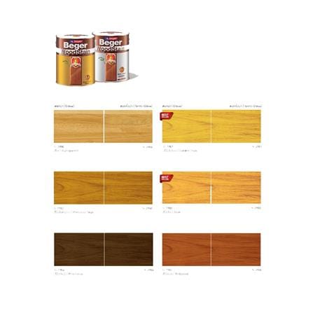BEGER WOOD STAIN 1/4G (0.946L) AFROMOSIA G-1904