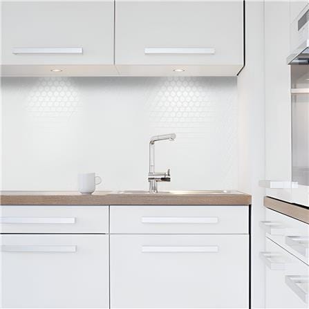 GNG MOSAIC RETRO WHITE 30.2X26.3CM CZG202Y