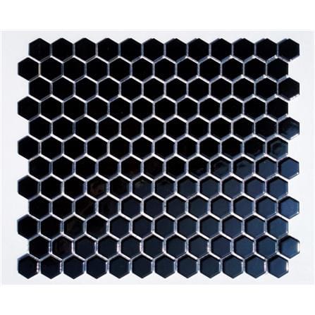 MOSAIC RETRO BLACK CZG101Y 30.2X26.3CM