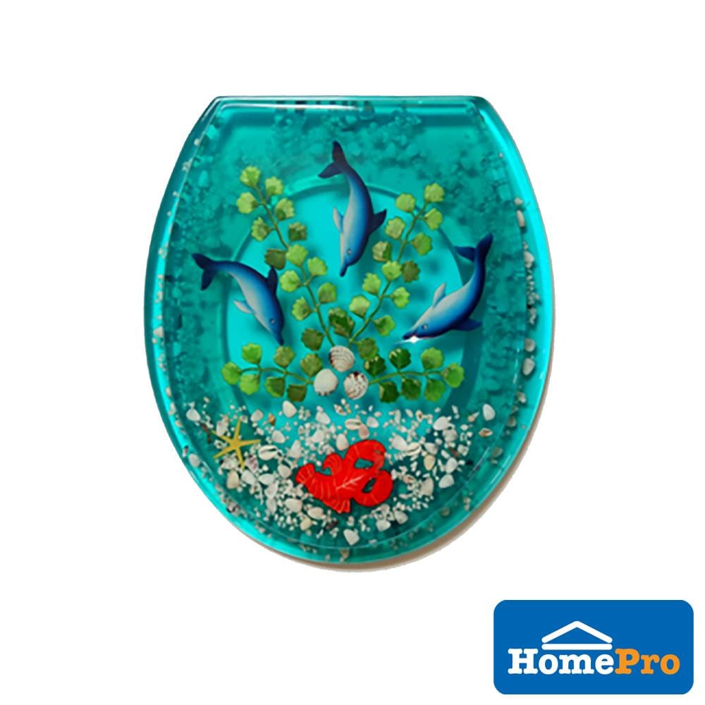 HOMEPRO MOYA TOILET SEAT COVER SOFT CLOSING PL-A009