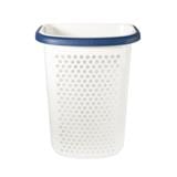 CLOTH BASKET WITH WHEEL BK137-4 DARKBLUE