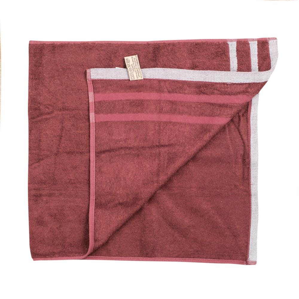 TOWEL HOME LIVING STYLE MARTIN 13X30" MAROON