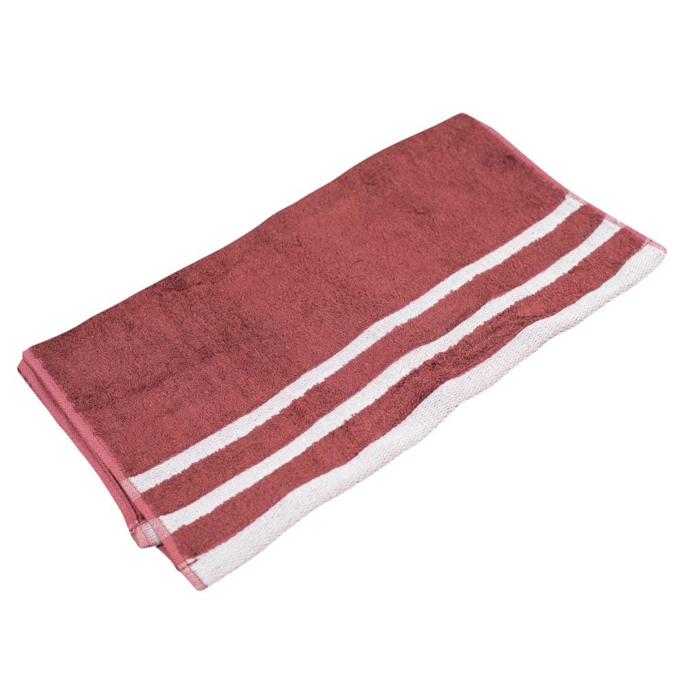 TOWEL HOME LIVING STYLE MARTIN 13X30" MAROON