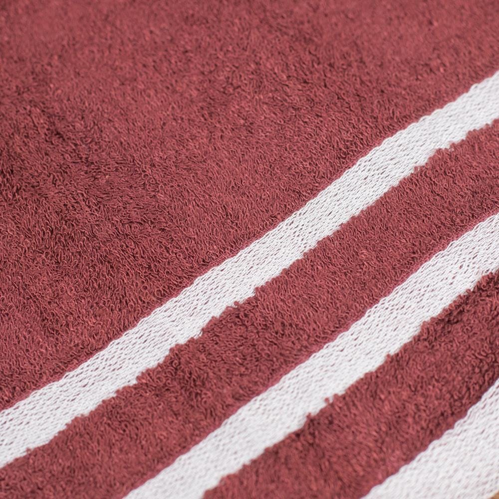 TOWEL HOME LIVING STYLE MARTIN 13X30" MAROON