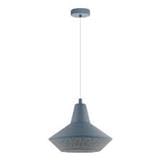 EGLO CHANDELIER 49075 PIONDRO-P STEEL DARK BLUE